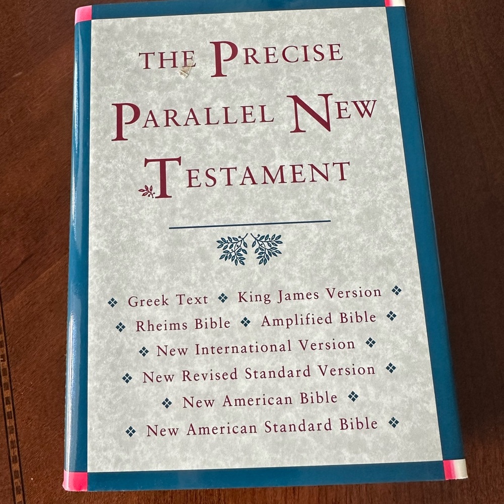 The Precise Parallel New Testament Book